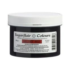 Colorante en Pasta Red Velvet 400 gr - Sugarflair
