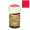 Colorante en Pasta Rojo Rubí 25 gr - Sugarflair
