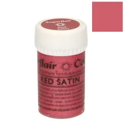 Colorante en Pasta Rojo Satinado 25 gr - Sugarflair