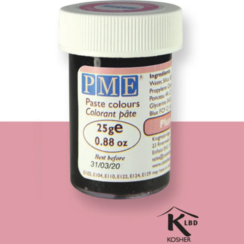 Colorante en Pasta Rosa Ciruela 25 gr PME