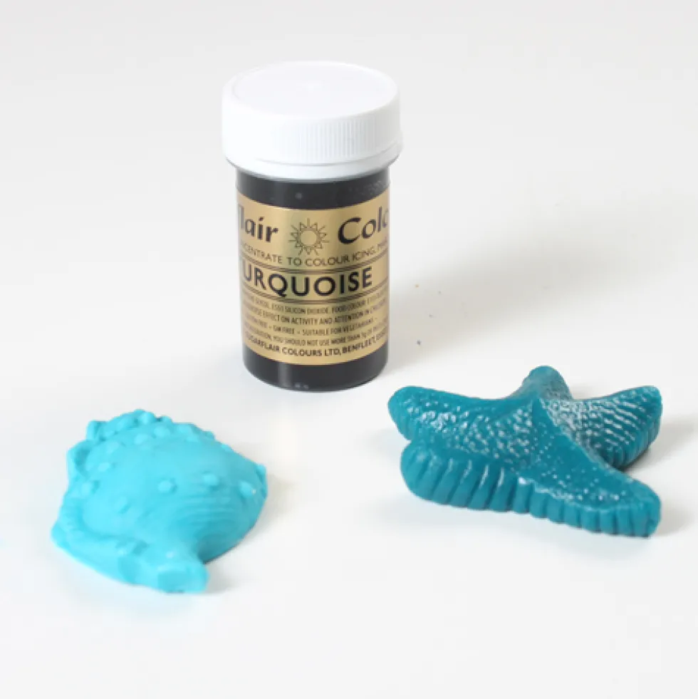 Colorante en Pasta Turquesa 25 gr - Sugarflair