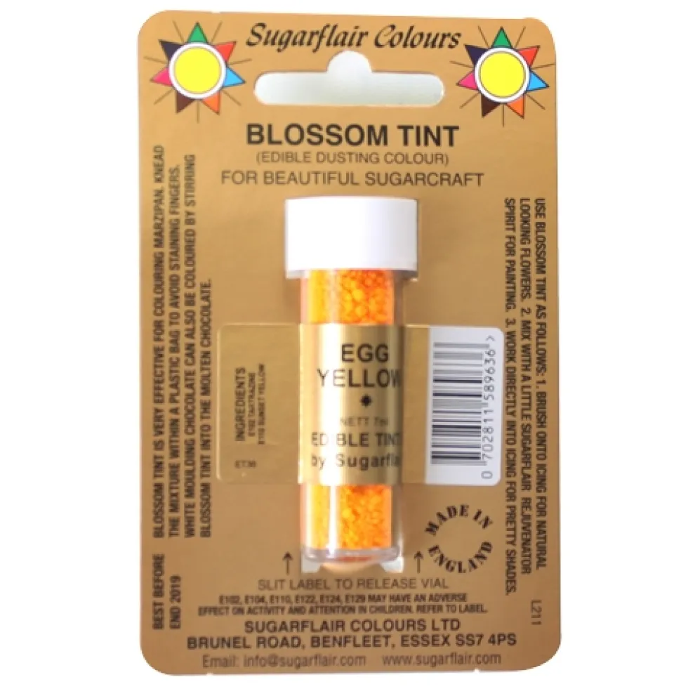 Colorante en Polvo Amarillo Huevo - Sugarflair