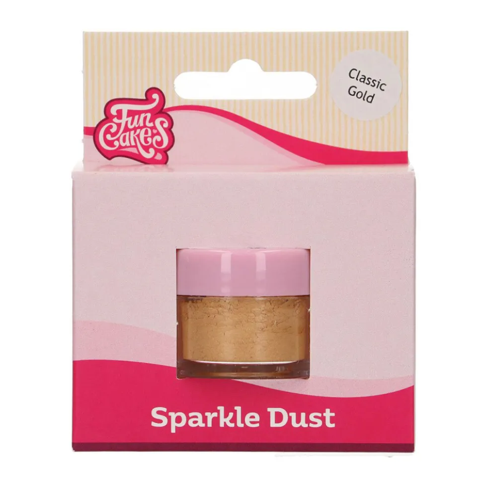 Colorante en Polvo Brillante Classic Gold - Funcakes