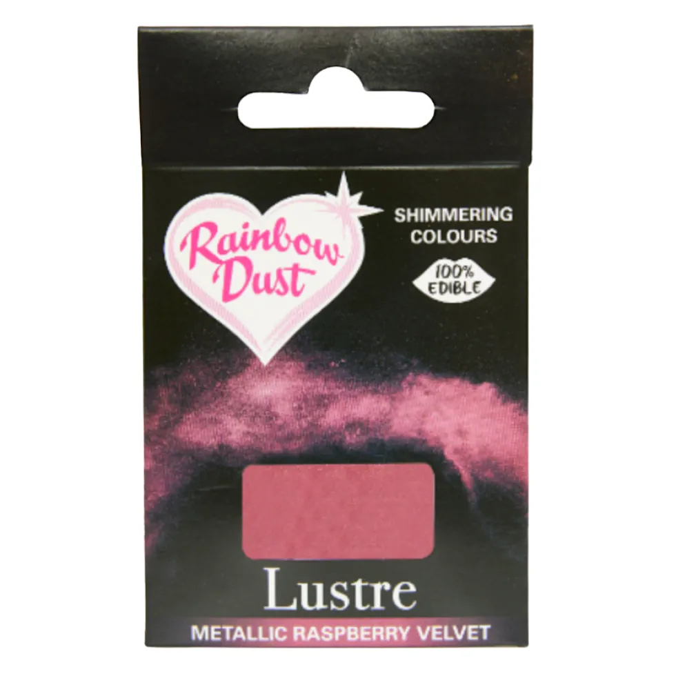 Colorante en Polvo Brillante Raspberry Velvet (En Bolsita) - Rainbow Dust
