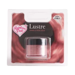 Colorante en Polvo Brillante Oro Rosado 3 g - Rainbow Dust