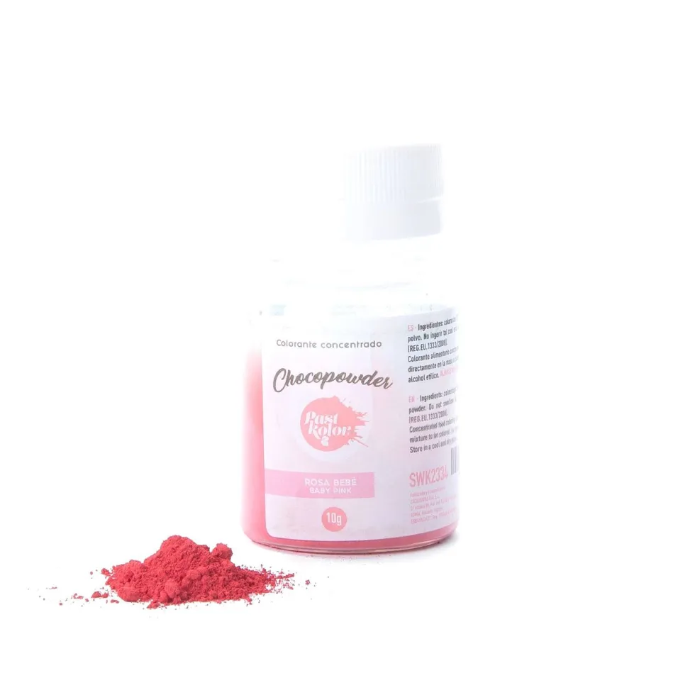 Colorante en Polvo Chocopowder - Rosa Bebé 10 gr