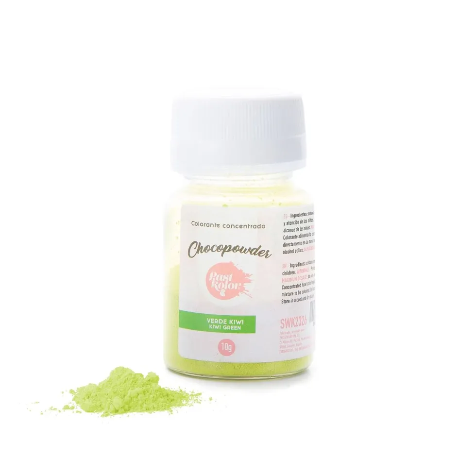Colorante en Polvo Chocopowder - Verde Kiwi 10 gr