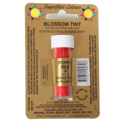 Colorante en Polvo Rojo Amapola - Sugarflair