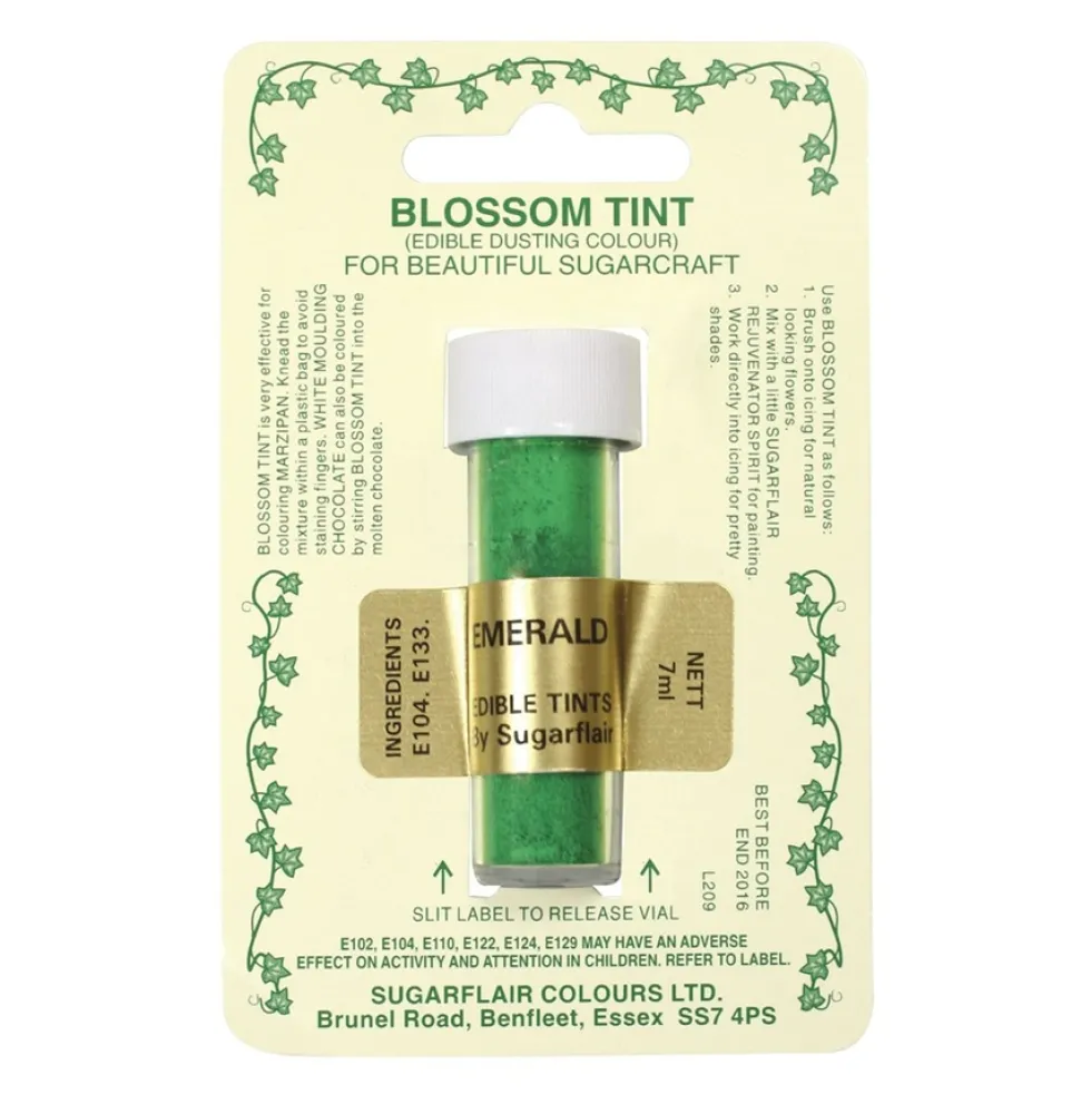 Colorante en Polvo Verde Esmeralda - Sugarflair