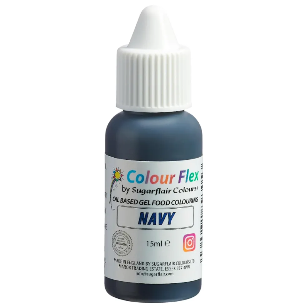 Colorante Liposoluble Azul Marino 15 ml - Sugarflair