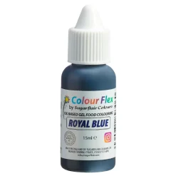 Colorante Liposoluble Azul Real 15 ml - Sugarflair