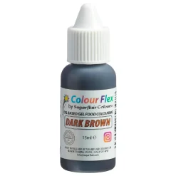 Colorante Liposoluble Marrón Oscuro 15 ml - Sugarflair