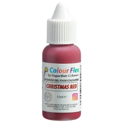 Colorante Liposoluble Rojo Navidad 15 ml - Sugarflair