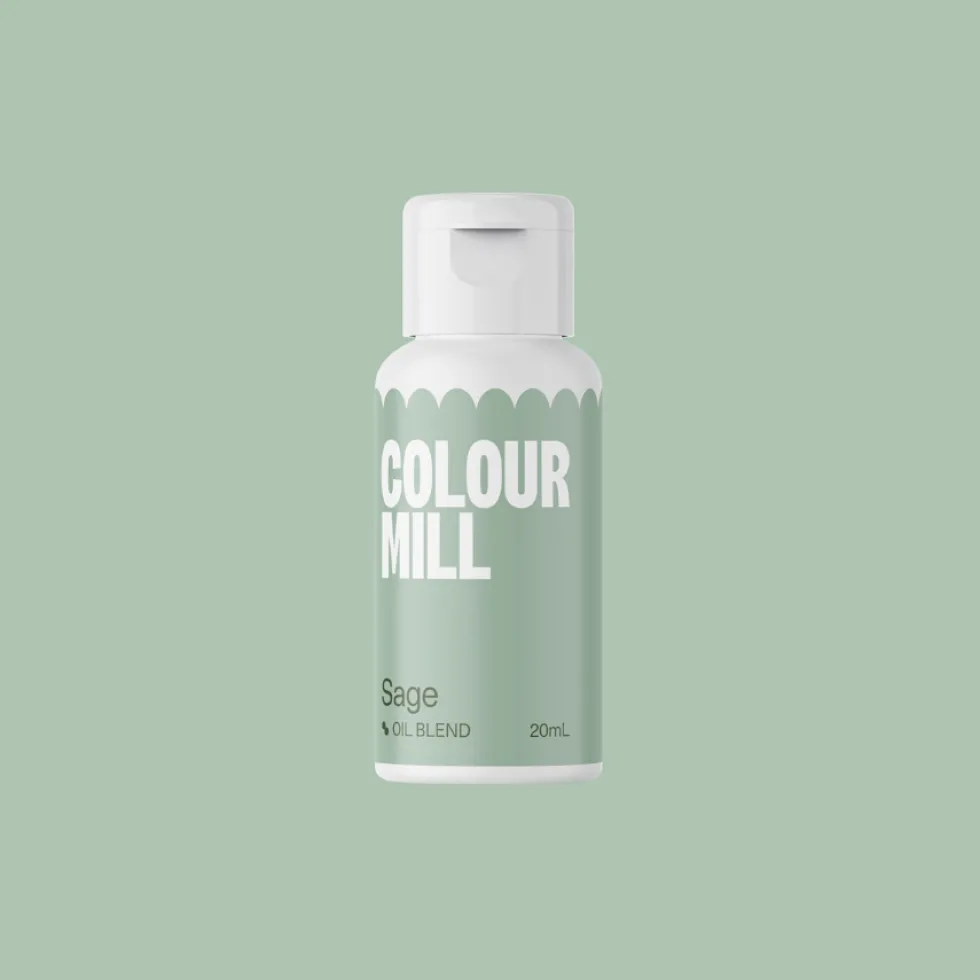 Colorante Liposoluble Verde Salvia 20 ml - Colour Mill