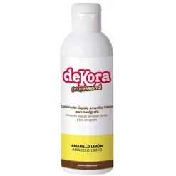Colorante Líquido ideal Aerógrafo Amarillo Limón 190 ml