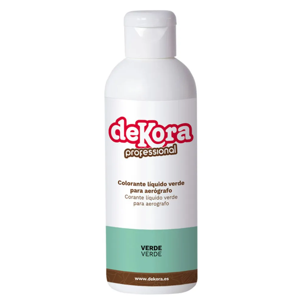Colorante Líquido ideal Aerógrafo Verde 190 ml