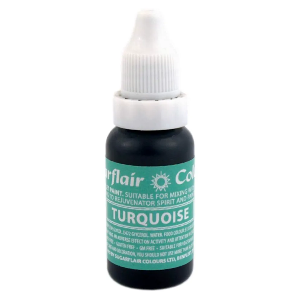 Colorante Líquido Turquesa 14 ml - Sugarflair