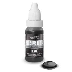 Colorante Líquido y para Aerógrafo Negro 19 gr - Rainbow Dust