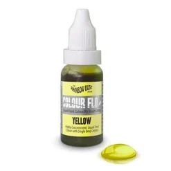 Colorante Líquido y para Aerógrafo Amarillo 19 gr - Rainbow Dust