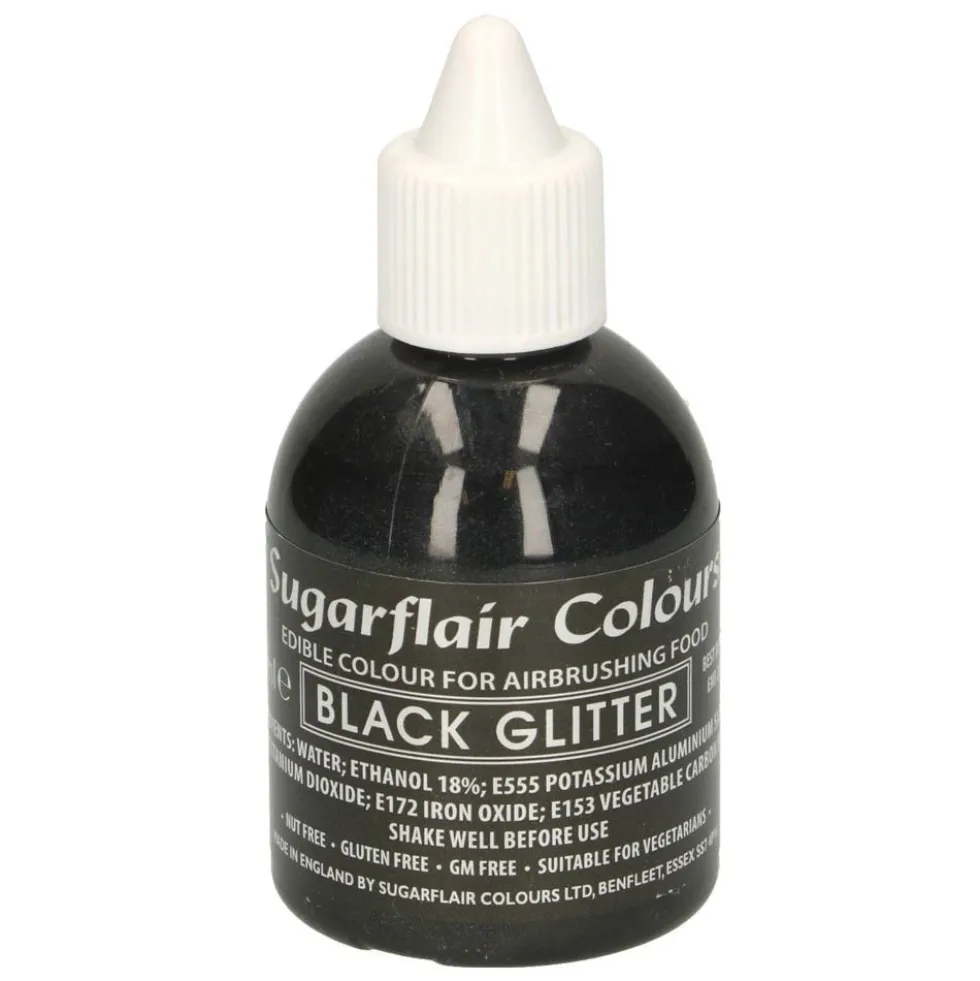 Colorante para Aerógrafo Negro Brillante 60 ml
