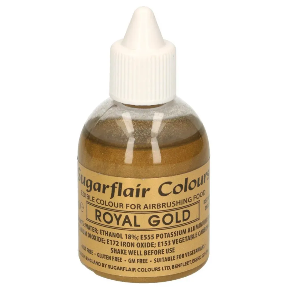 Colorante para Aerógrafo Oro Real 60 ml