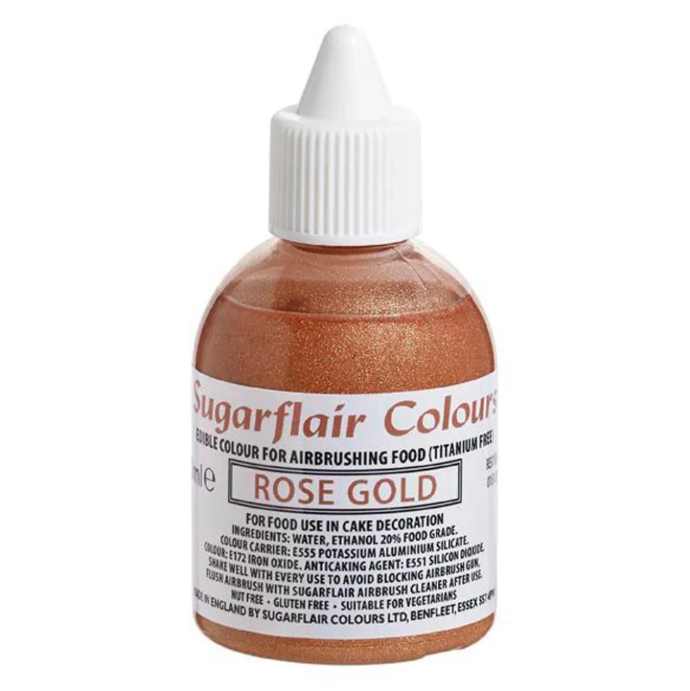 Colorante para Aerógrafo Oro Rosado 60 ml