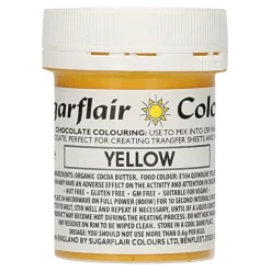 Colorante para Chocolate Amarillo 35 gr - Sugarflair