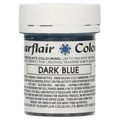 Colorante para Chocolate Azul Oscuro 35 gr - Sugarflair