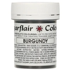 Colorante para Chocolate Borgoña 35 gr - Sugarflair
