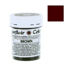 Colorante para Chocolate Marrón 35 gr - Sugarflair