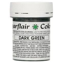 Colorante para Chocolate Verde Oscuro 35 gr - Sugarflair