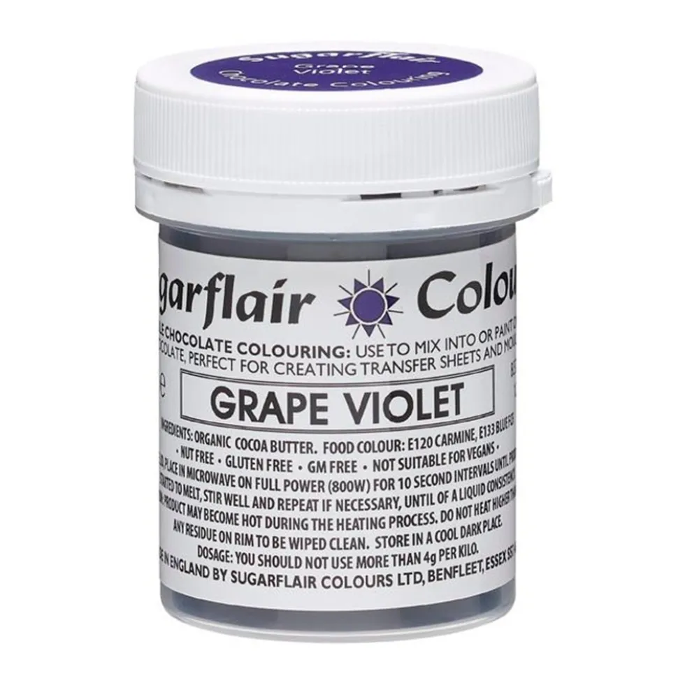 Colorante para Chocolate Violeta Uva 35 gr