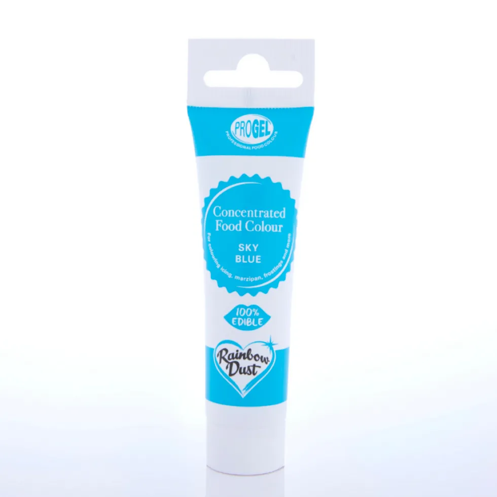 Colorante Progel Azul Cielo 25 gr - Rainbow Dust