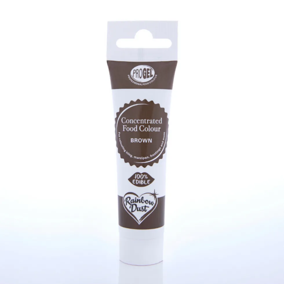 Colorante Progel Marrón 25 gr - Rainbow Dust