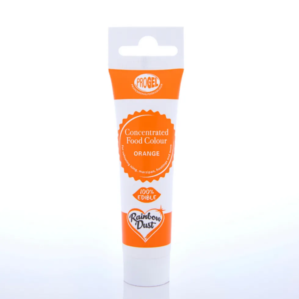 Colorante Progel Naranja 25 gr - Rainbow Dust
