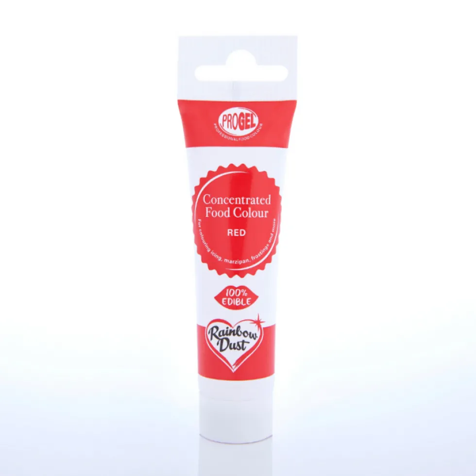 Colorante Progel Rojo 25 gr - Rainbow Dust