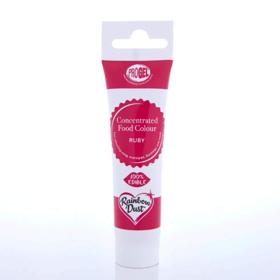 Colorante Progel Rubí 25 gr - Rainbow Dust