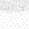 Confeti de Papel Círculo Blanco 15 gr
