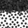 Confeti de Papel Círculo Negro 15 gr