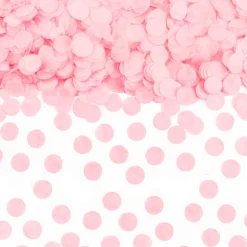 Confeti de Papel Círculo Rosa Claro 15 gr