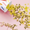 Confeti Estrellas Doradas 30 gr