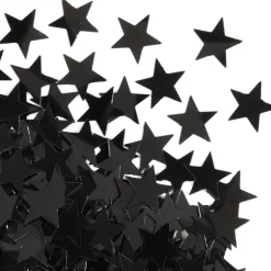 Confeti Estrellas Negras