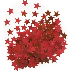 Confeti Estrellas Rojas