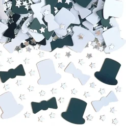 Confetti sombreros, pajaritas y estrellas