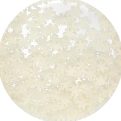 Copos de Nieve Blanco Brillante de Azúcar 50 gr - FunCakes