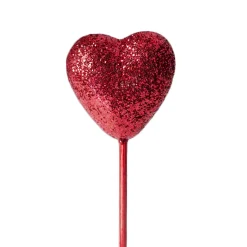 Corazón rojo para decorar tartas y dulces