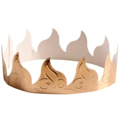 Corona para Roscón de Reyes Dorada