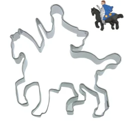 Cortador Caballero en Caballo 9cm