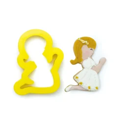 Cortador Comunión Niña 8 cm