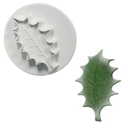 Cortador con Expulsor Hoja de Acebo 5 cm - PME